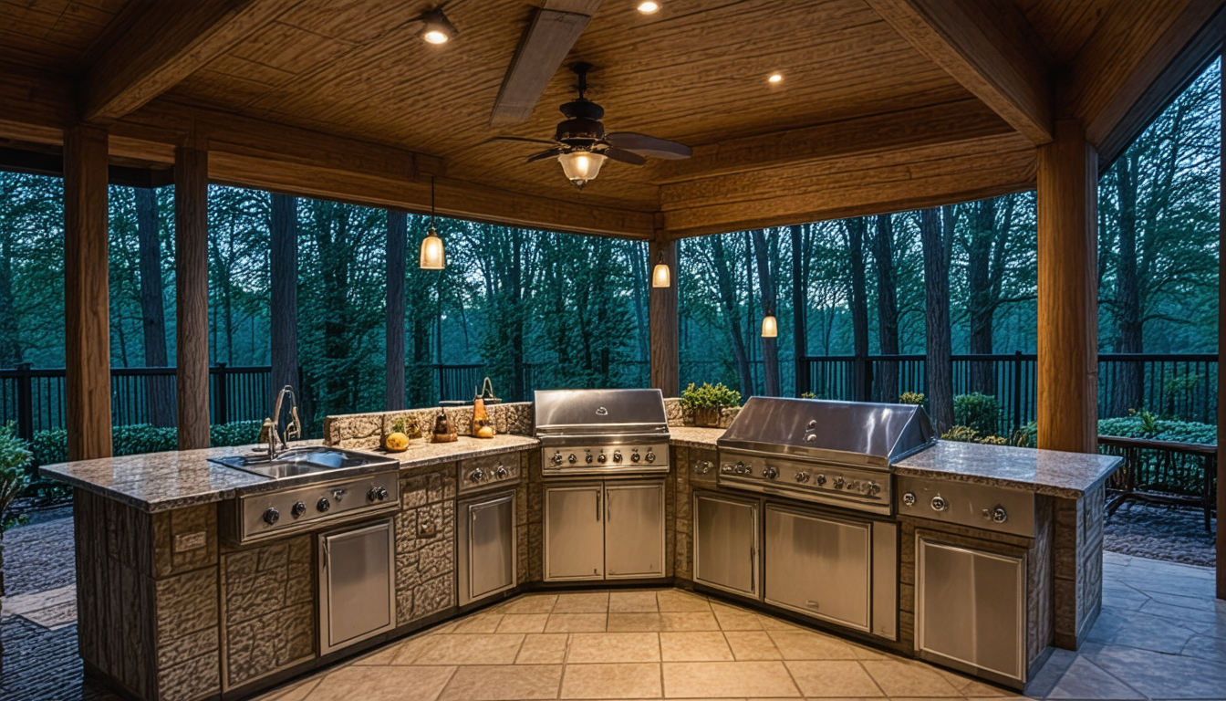 Outdoor Kitchen Contractor: Creating the Perfect Backyard Entertainment Space